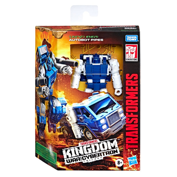 Hasbro Transformers Kingdom War for Cybertron Pipes