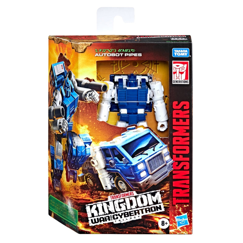 Hasbro Transformers Kingdom War for Cybertron Pipes