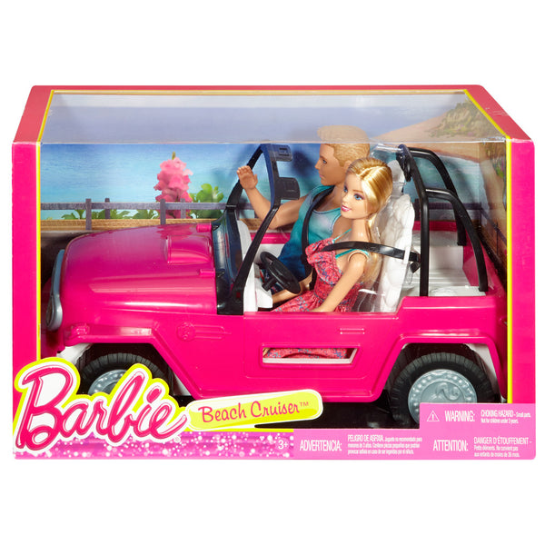 Barbie Beach Cruiser met Barbie en Ken