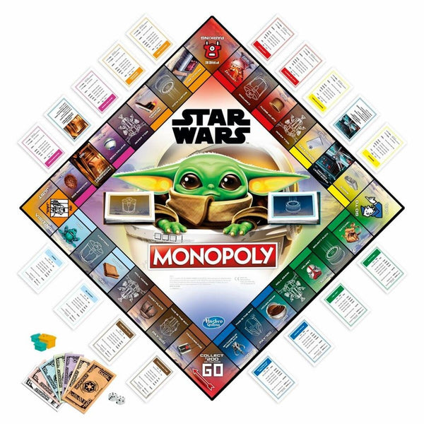 Hasbro Gaming Star Wars Monopoly The Mandalorian