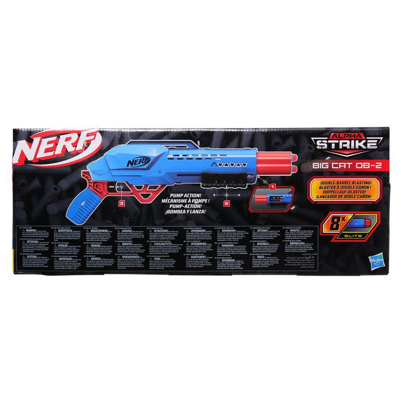 Nerf Alpha Strike Big Cat DB-2 Blatser + 8 Darts