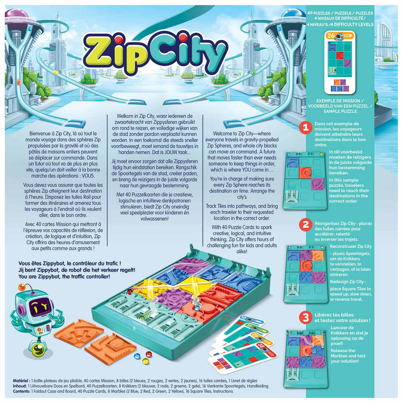 Asmodee Logiquest Zip City