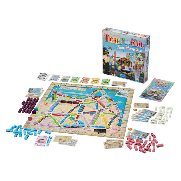 Ticket to Ride - San Francisco Bordspel