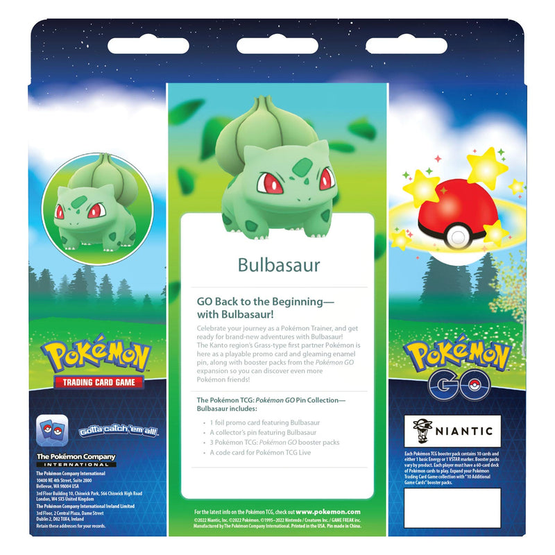 Pokémon TCG  GO Pin Box Collection - Squirtle