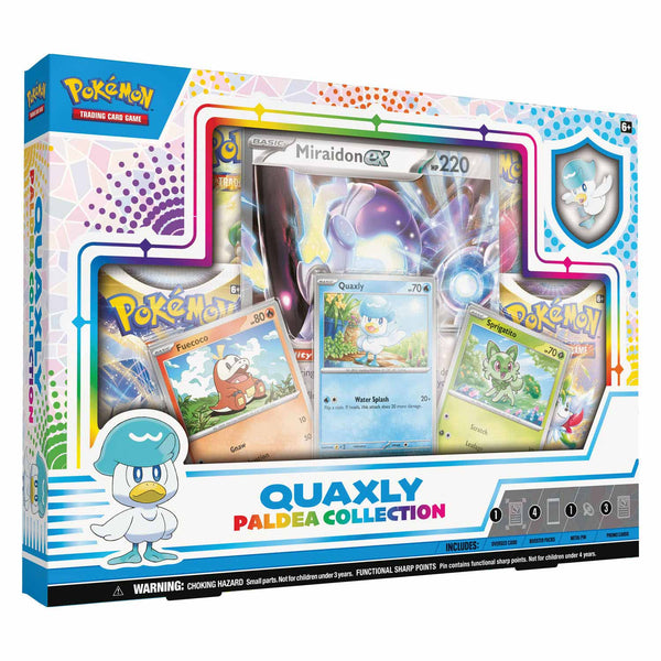 Pokemon TCG Paldeo Collection Box - Quaxly