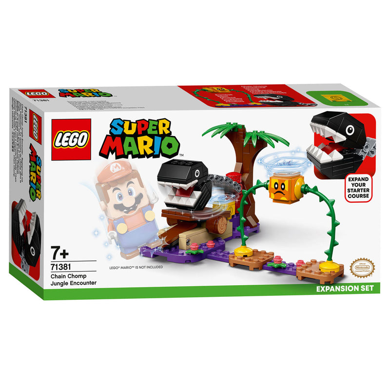 Lego Super Mario 71381 Uitbreidingsset Chain Chomp-Junglegevecht