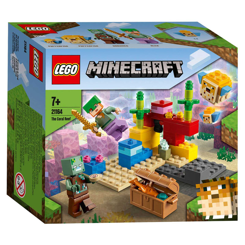 LEGO Minecraft 21164 Het Koraalrif
