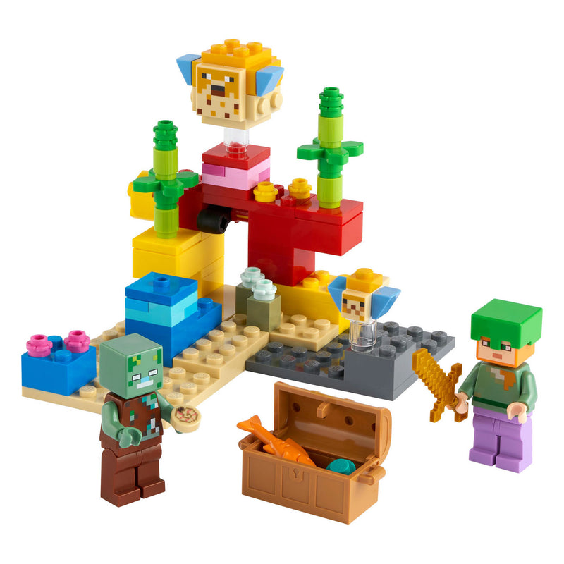 LEGO Minecraft 21164 Het Koraalrif