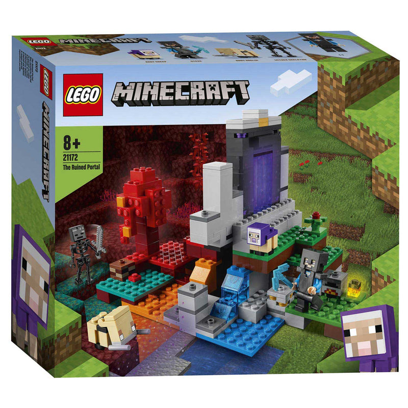Lego Minecraft 21172 Het Verwoeste Portaal