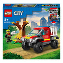 LEGO City 4x4 Brandweertruck redding