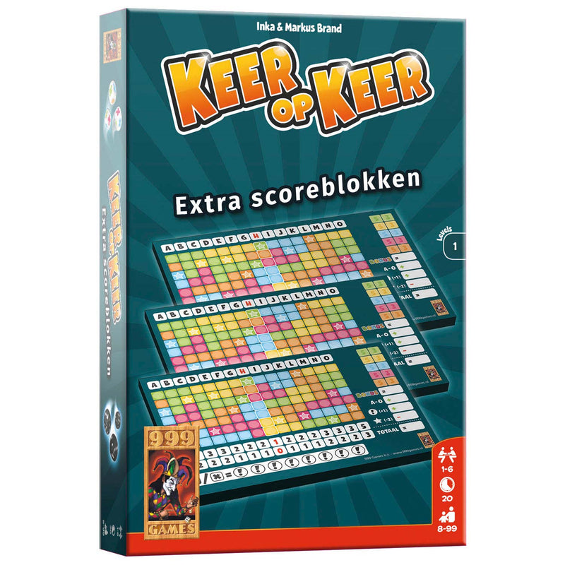 Keer op Keer Scoreblok Level 1, 2st.