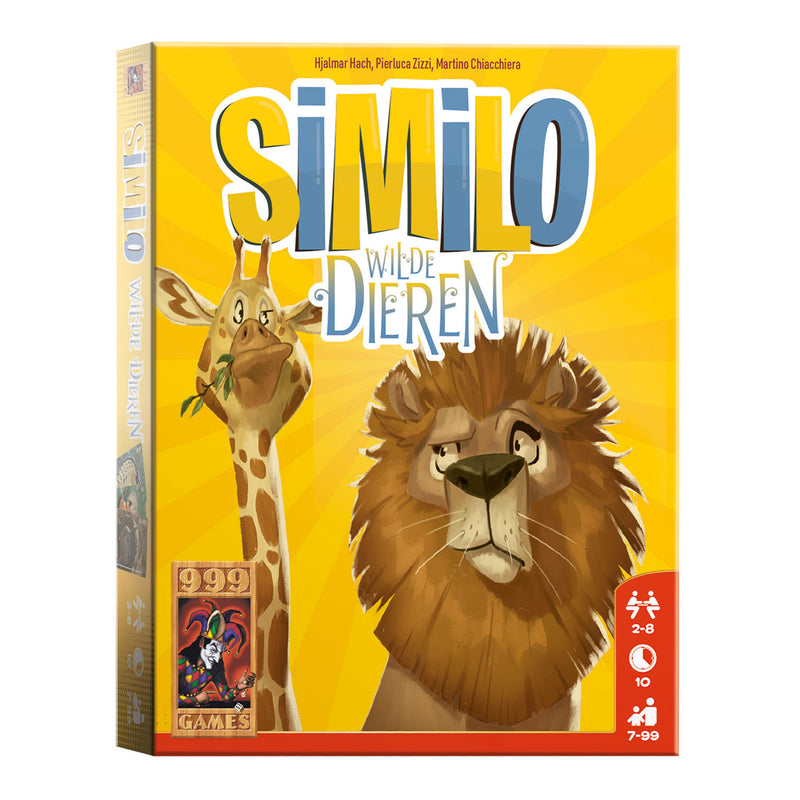 999 Games Similo: Wilde Dieren Kaartspel