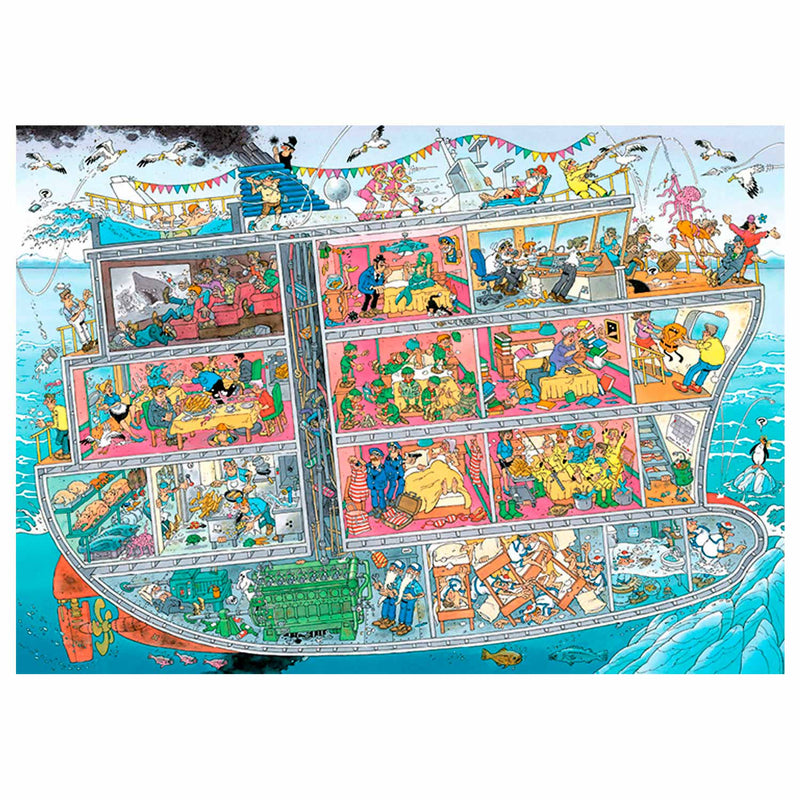 Puzzel 1000 st. JvH Cruise Schip