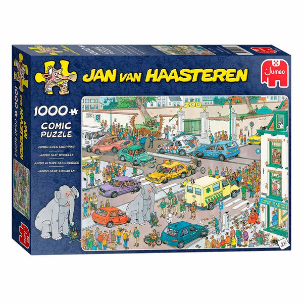 Puzzel 1000 st. JvH Jumbo Goes Shopping