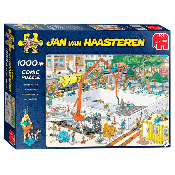 Jumbo Puzzel Jan Van Haasteren Bijna Klaar 1000 Stukjes
