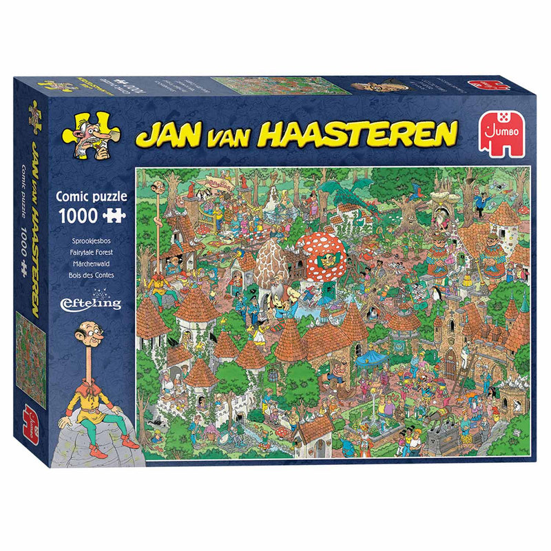 Jumbo Jan Van Haasteren Puzzel Sprookjesbos Efteling 1000 Stukjes