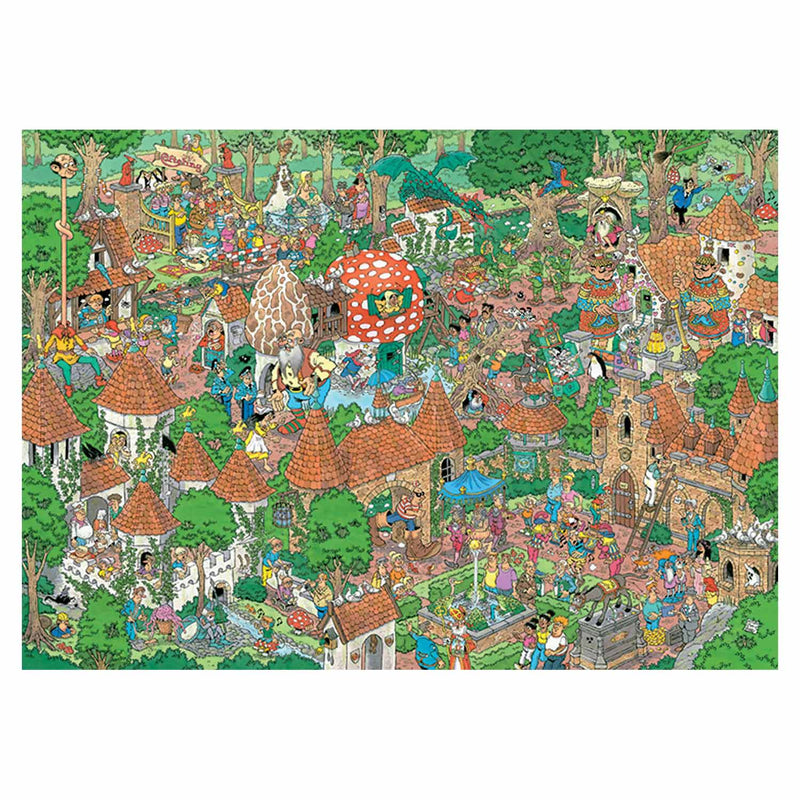 Puzzel 1000 st. JvH Efteling Sprookjesbos