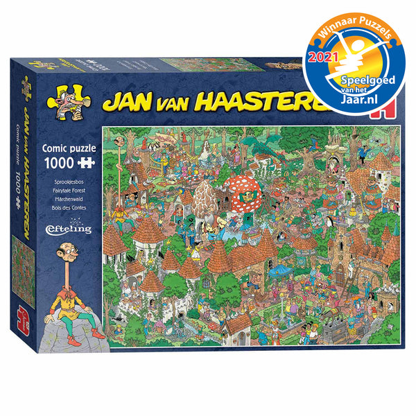 Jumbo Jan Van Haasteren Puzzel Sprookjesbos Efteling 1000 Stukjes
