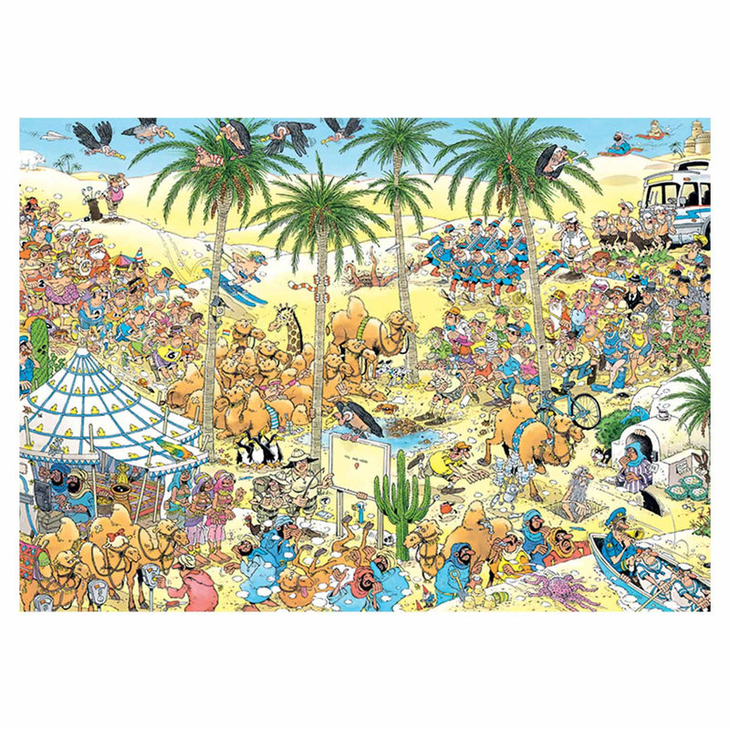 Puzzel 1000 stukjes JvH de Oase