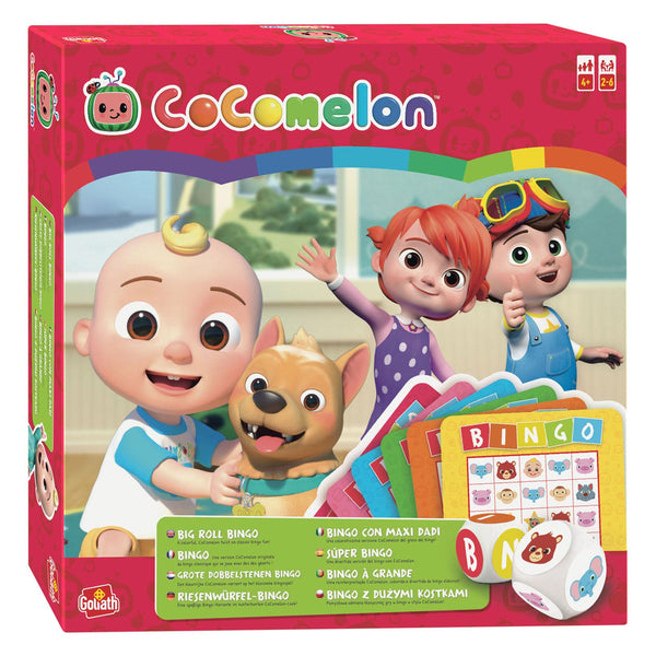 CoComelon Grote Dobbelstenen Bingo Kinderspel