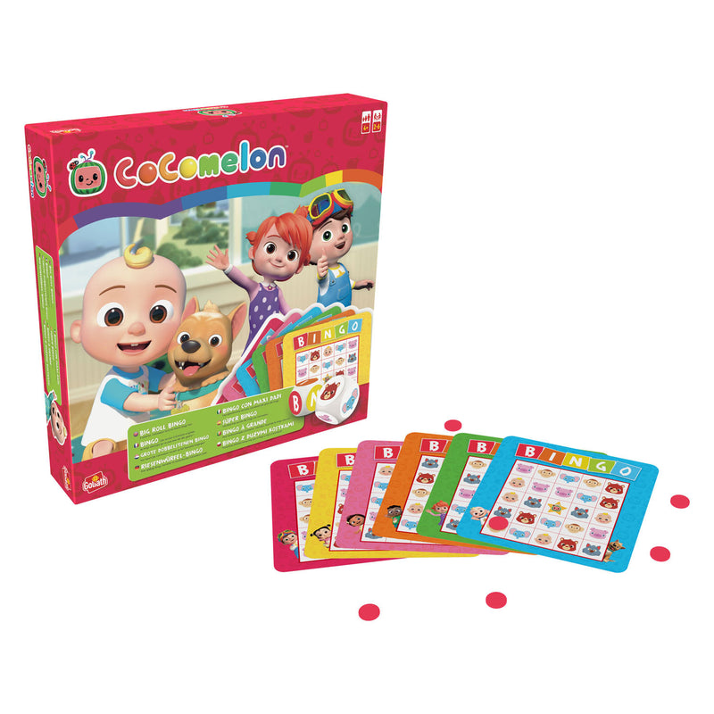 CoComelon Grote Dobbelstenen Bingo Kinderspel