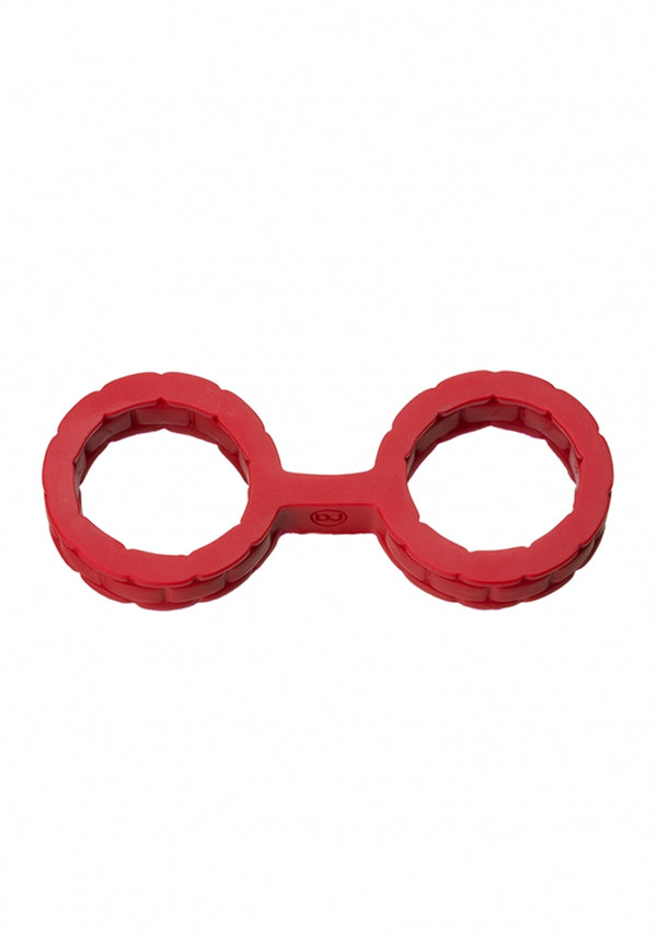 Silicone Manchetten - Klein - Rood