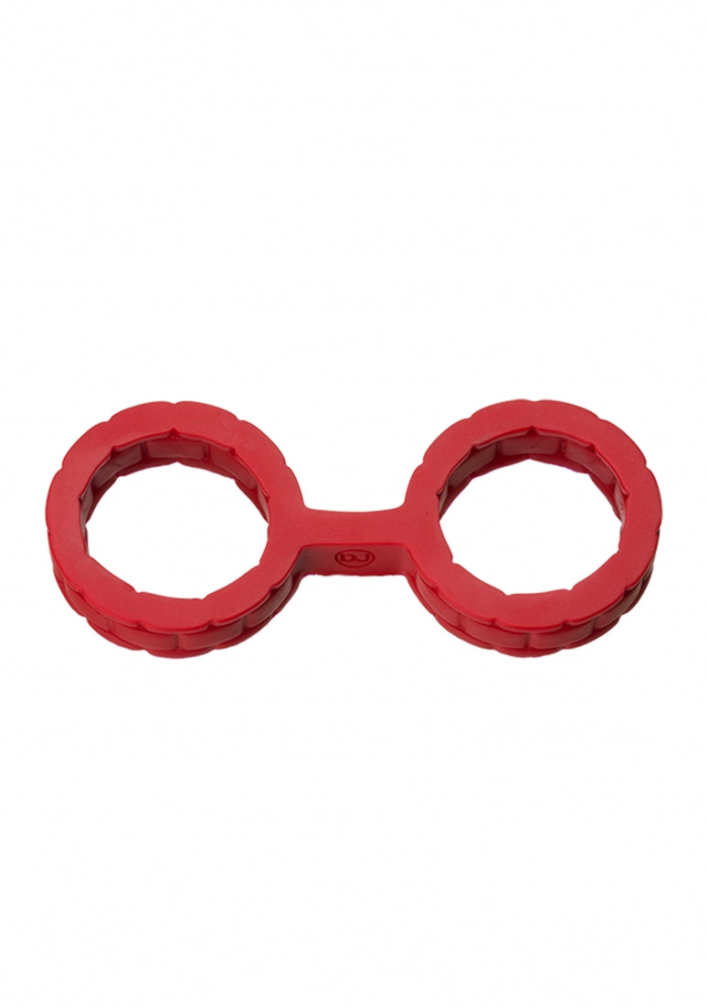 Silicone Manchetten - Klein - Rood