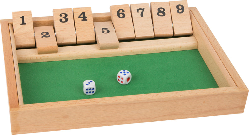 Small Foot - Shut the Box Houten Dobbelspel