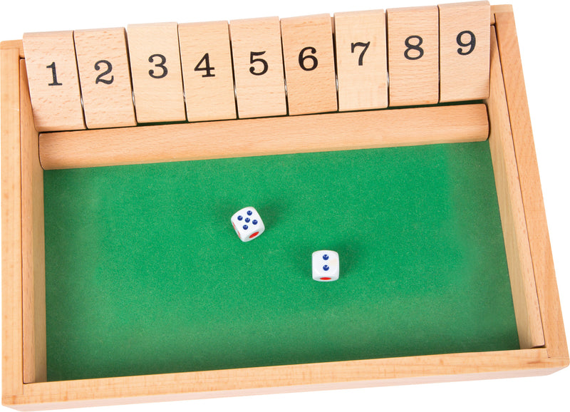 Small Foot - Shut the Box Houten Dobbelspel