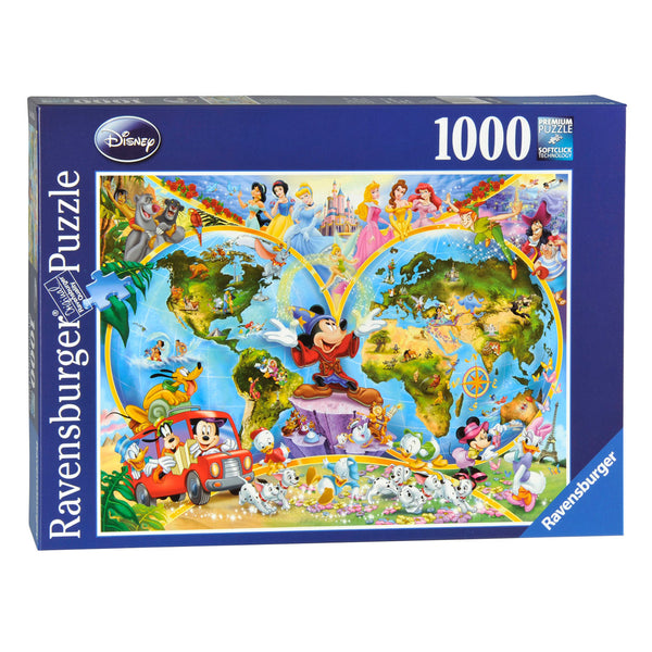 Disney's Wereldkaart, 1000st.
