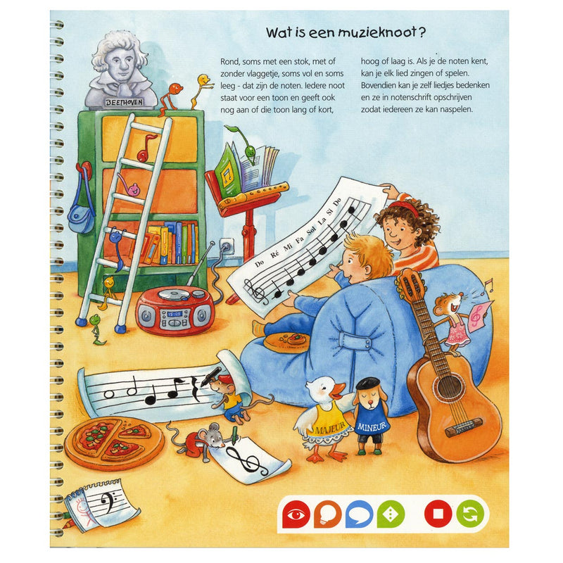 Tiptoi boek De wereld van de muziek
