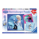 Ravensburger Disney Frozen Puzzel: Elsa, Anna & Olaf, 3x49st.
