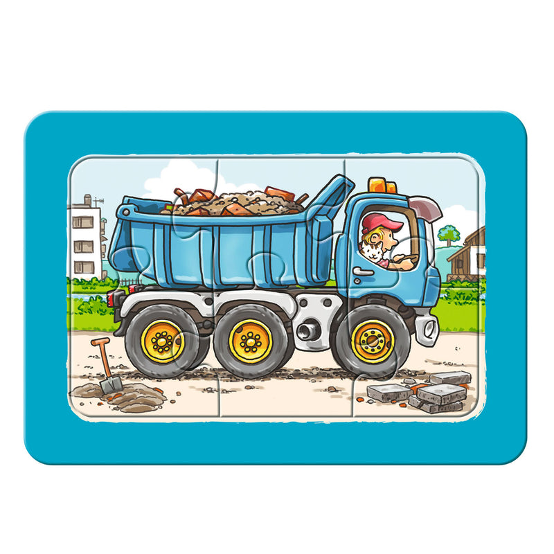 Mijn eerste puzzel Graafmach/Tract//Kiep 3x6 stukjes