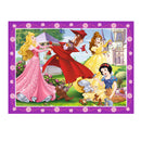 Disney Princess vier puzzels (12+16+20+24st.)