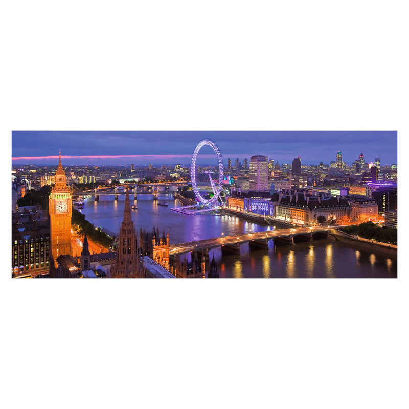 Londen bij Nacht Panorama Puzzel, 1000st.