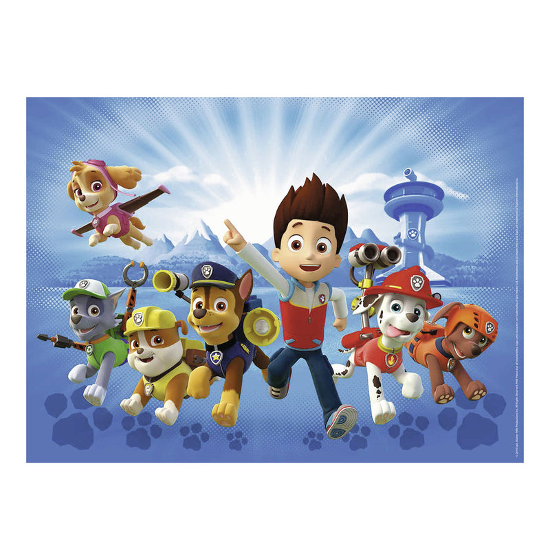 PAW Patrol Puzzel - De Ploeg van PAW Patrol, 100st. XXL