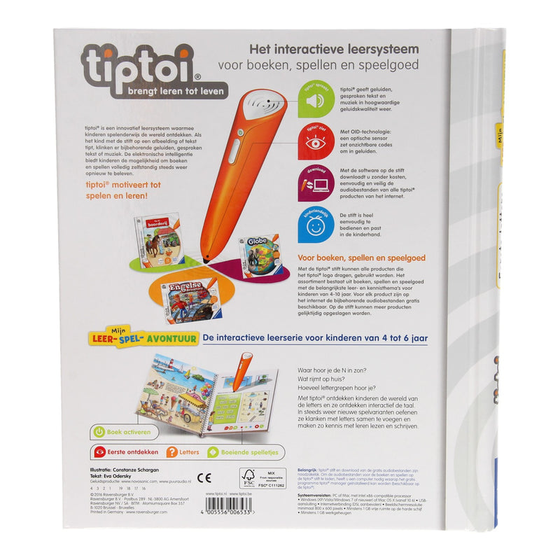 Tiptoi Boek Mijn Leerspel Avontuur - Eerste Letters