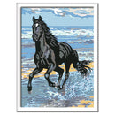 Schilderen op nummer Serie Paard in de branding