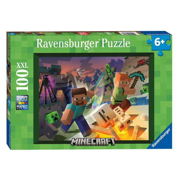 Puzzel 100 XXL - Monsters van Minecraft