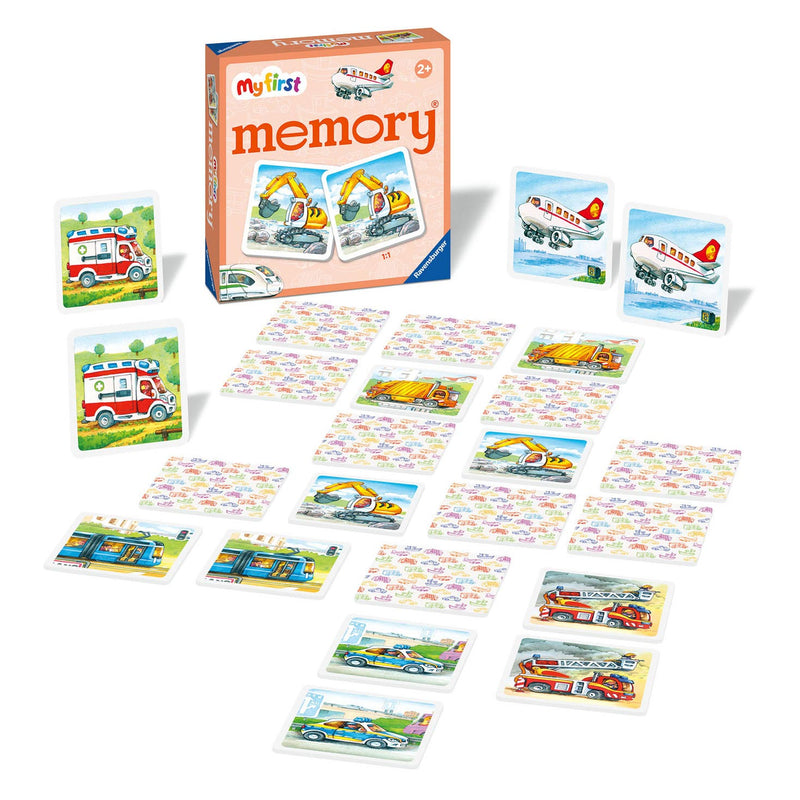 Ravensburger voertuigen memory
