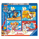 Mijn eerste puzzel Paw Patrol 2+4+6+8 stukjes