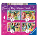 4 puzzels 12+16+20+24 stukjes - Disney Princess