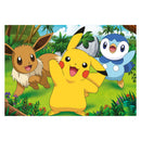 Puzzel 2x24 stukjes Pokemon Pikachu en zijn vrienden