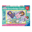 Ravensburger Gabby's Poppenhuis Legpuzzel, 2x12st.