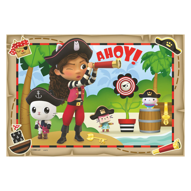 Puzzel 2x24 stukjes Gabby AND apos;s Dollhouse