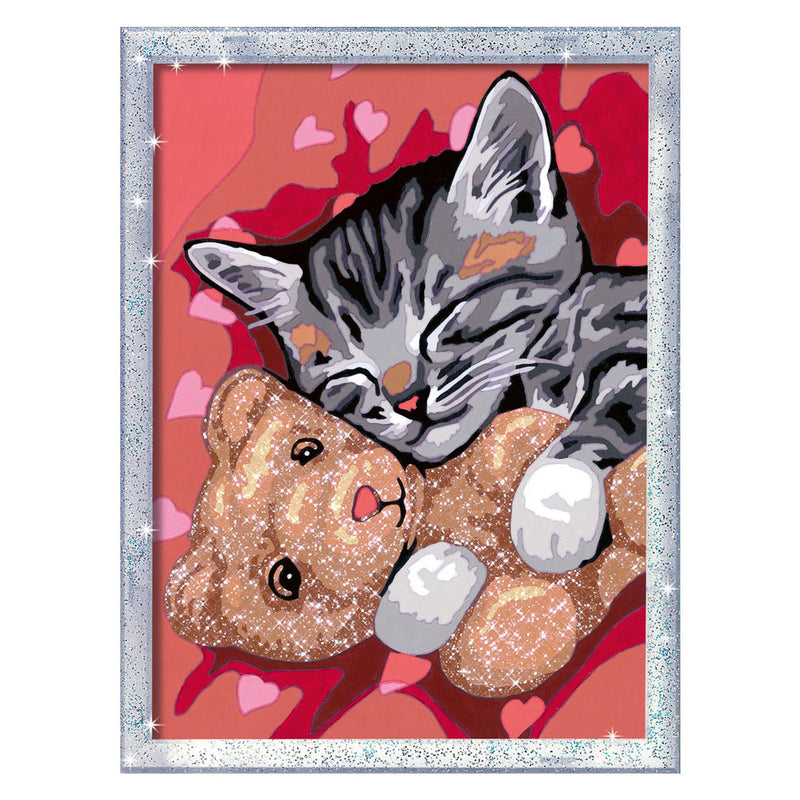 Ravensburger CreArt Schilderen op Nummer Vredige Poes