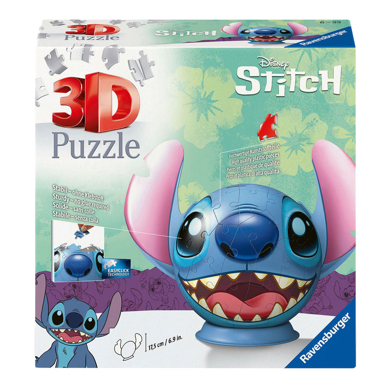 Ravensburger 3D Puzzel Disney Stitch 77 Stukjes