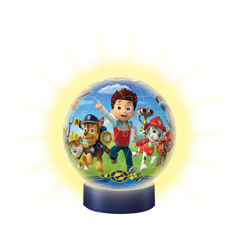Ravensburger 3D Puzzel Paw Patrol 74 Stukjes + Licht