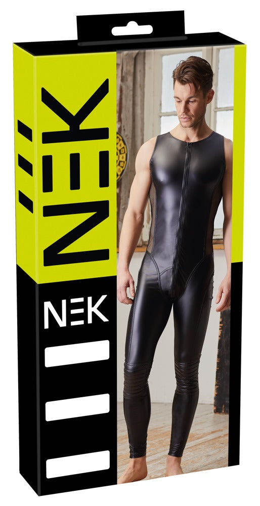 Wetlook Heren Jumpsuit Large