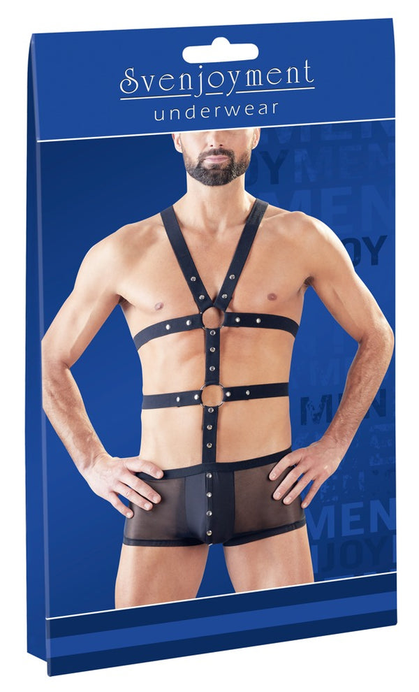 Boxer Met Harnas Medium